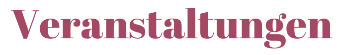 Veranstaltungen